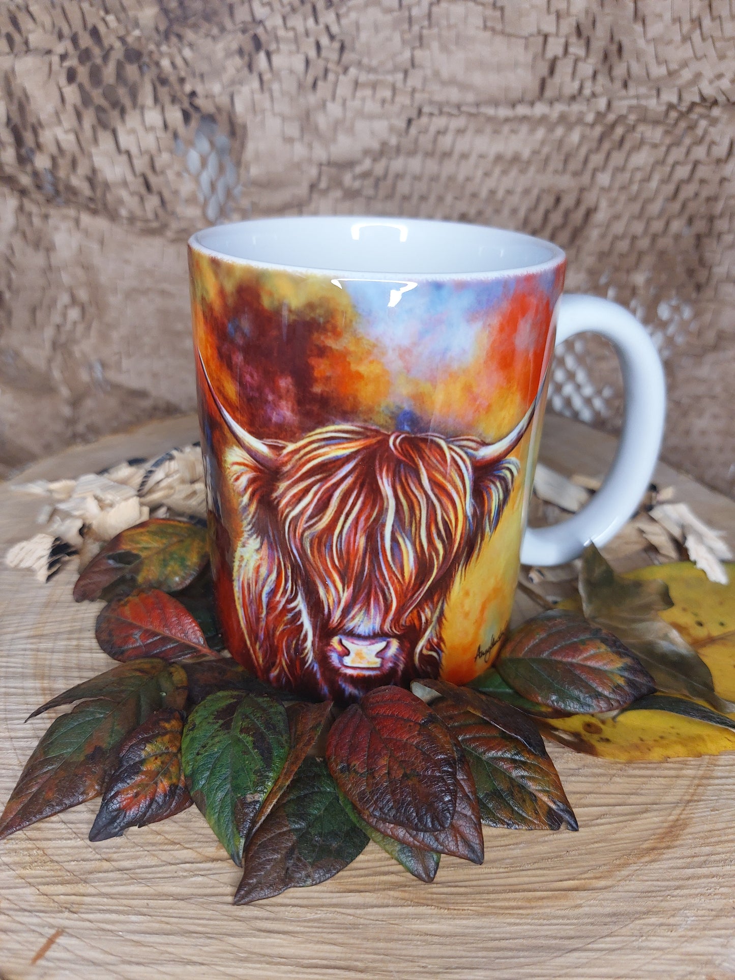 Multicolour Sky Cow Mug