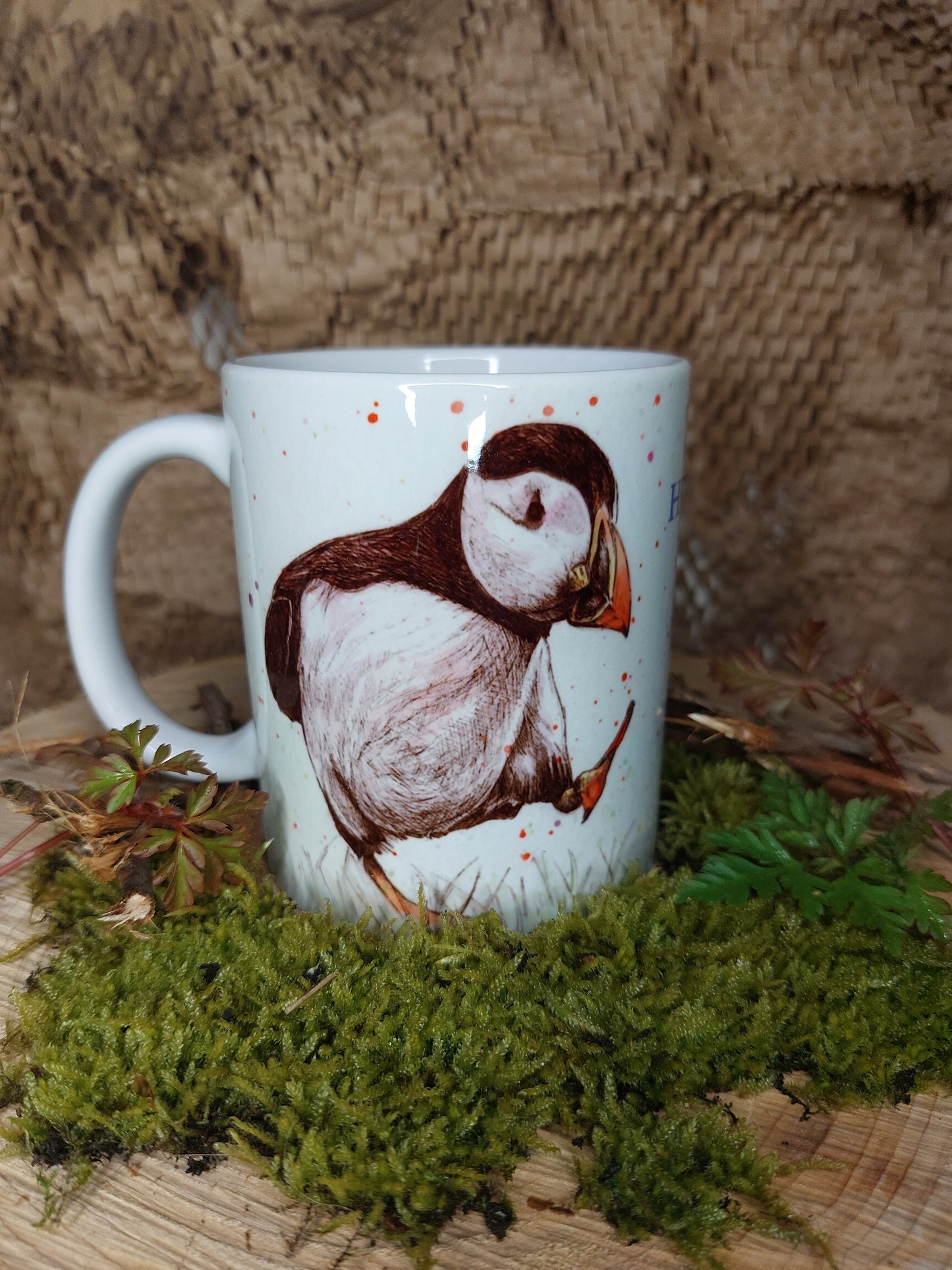 Huffin' and a Puffin Mug