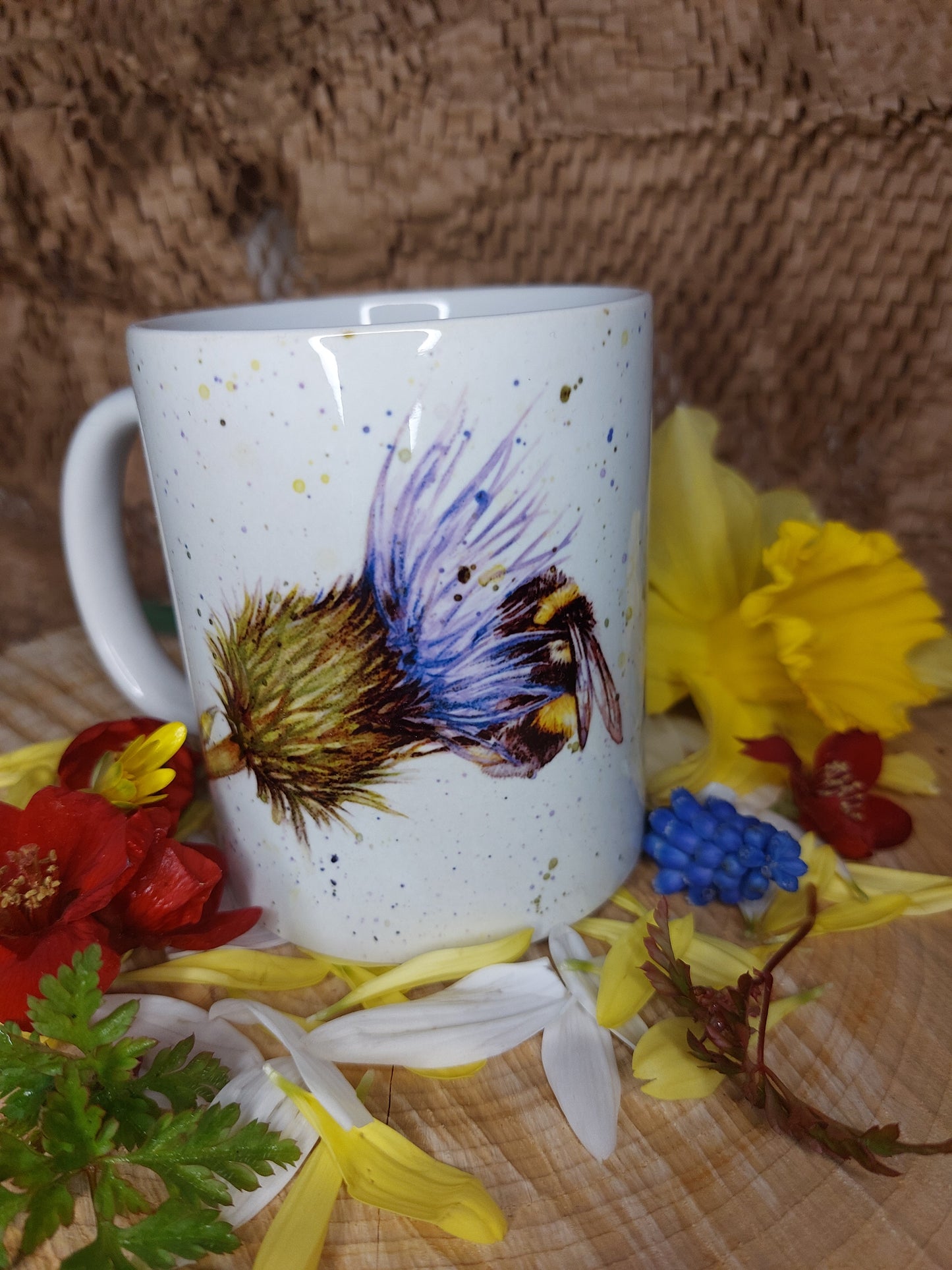 Bee and Thistle Mug