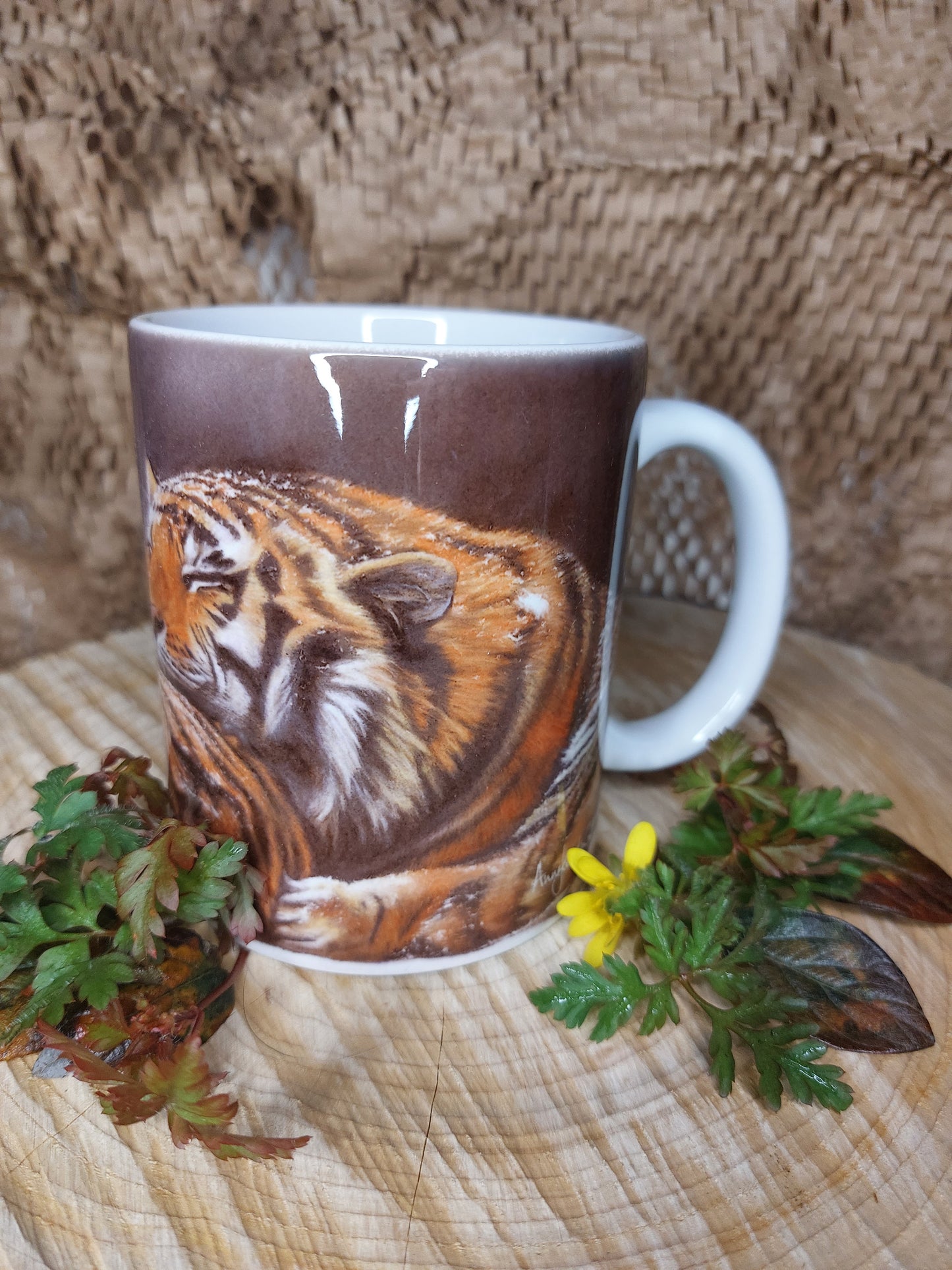 Snowy Tiger Mug