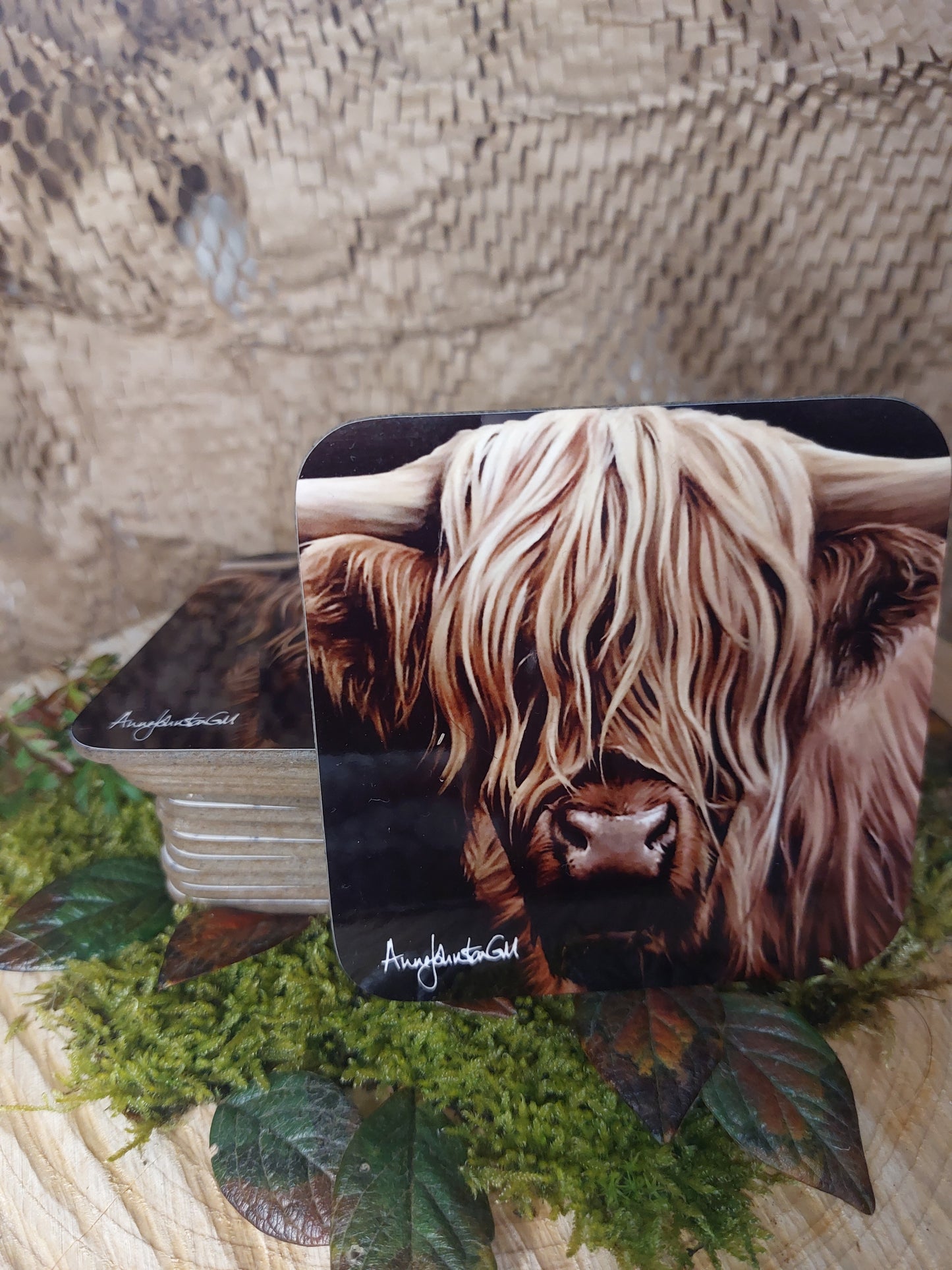 Hamish Cow Coaster