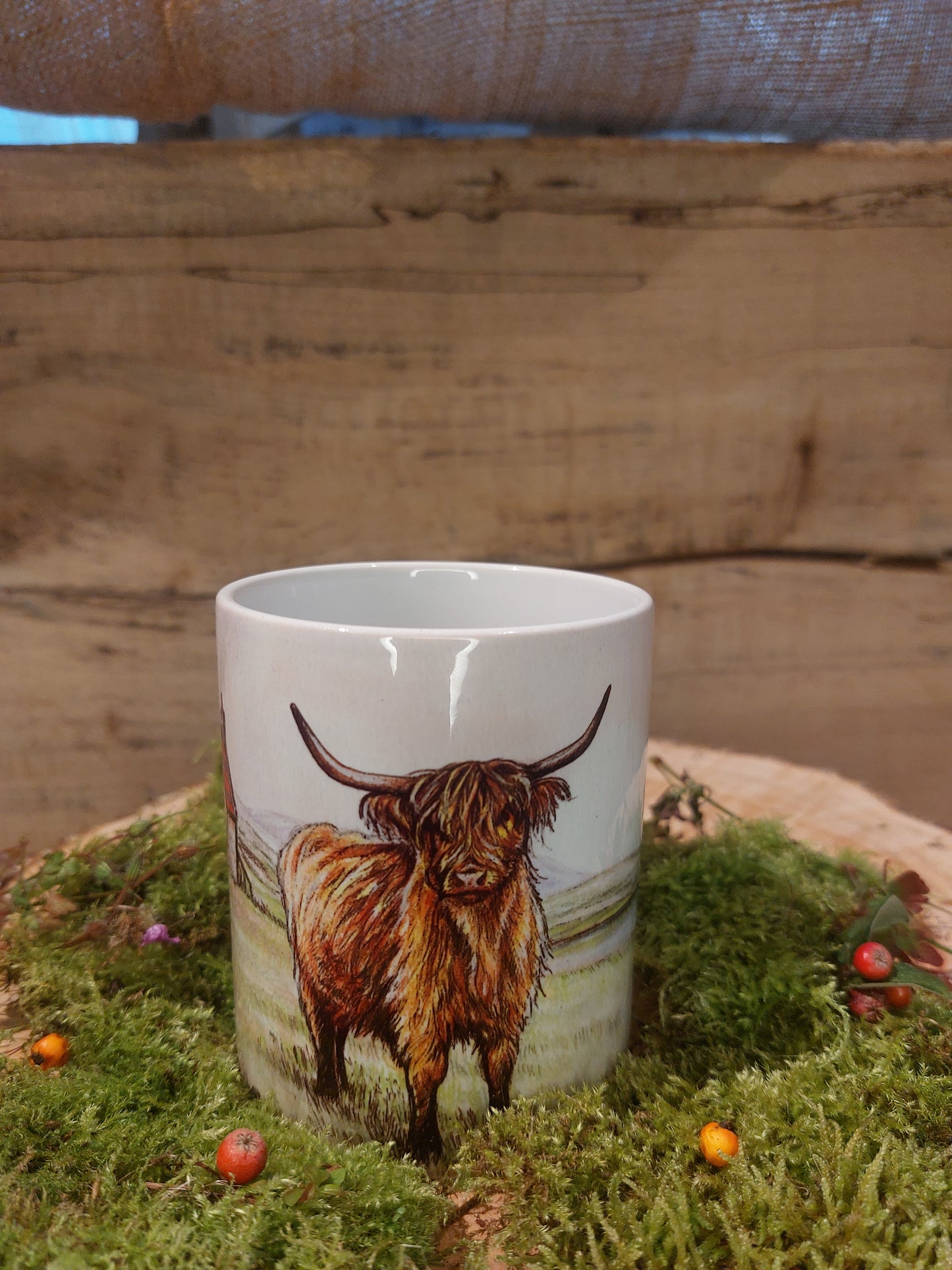 Cottage Cow Mug