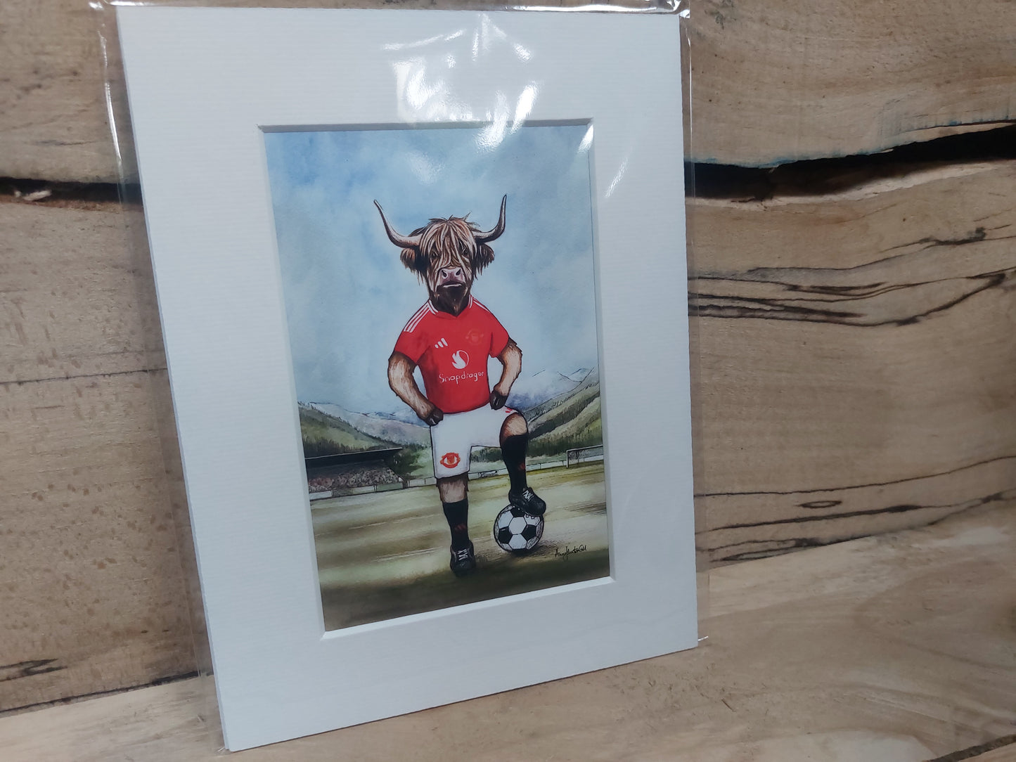 Football Cow's Print's
