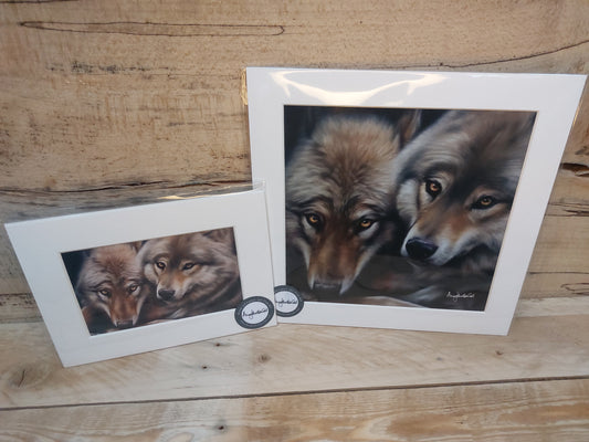 Wolf Duo Print