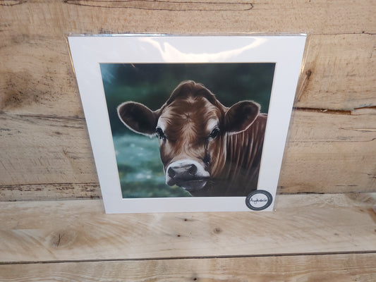 Barn Cow Print