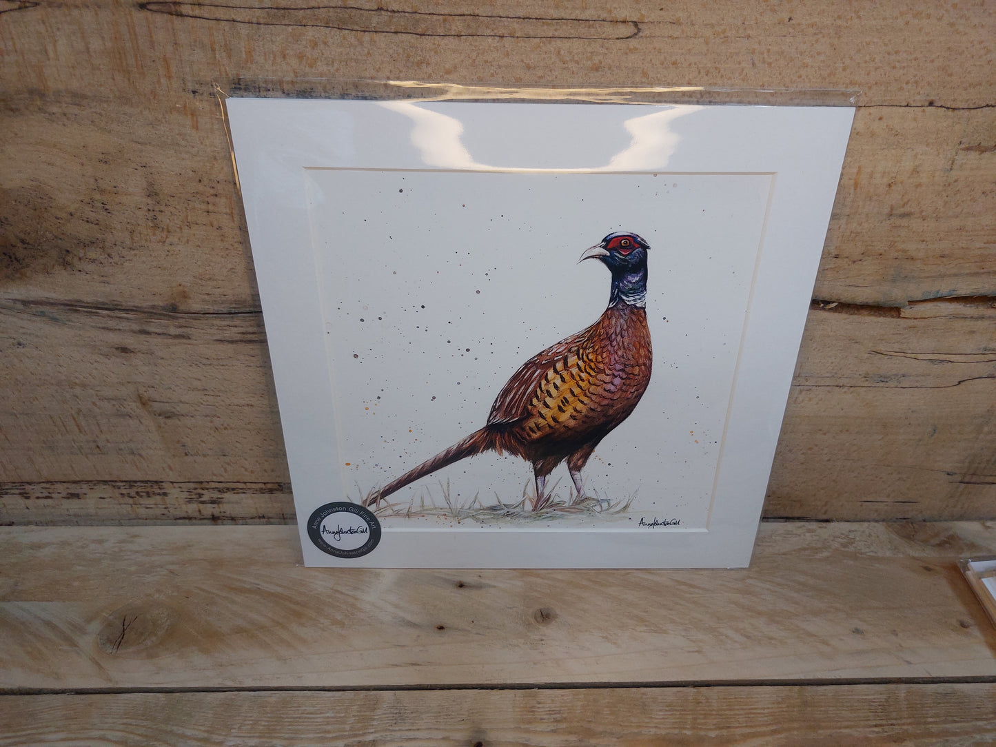 Standing Pheasant print