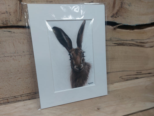 Cheeky Hare Print