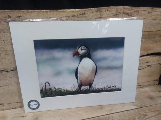 Stand Alone Puffin Print