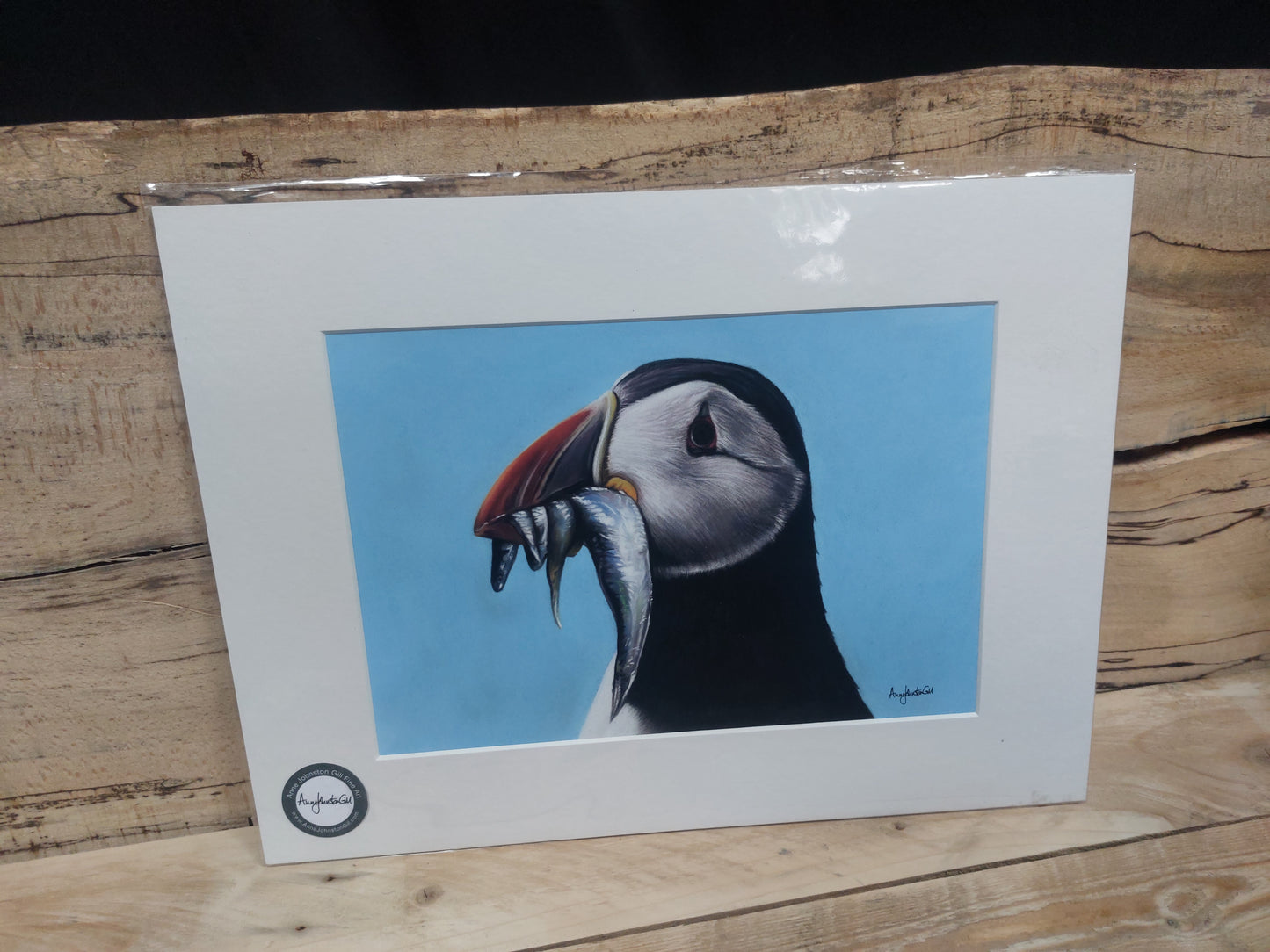 Hungry Puffin Print