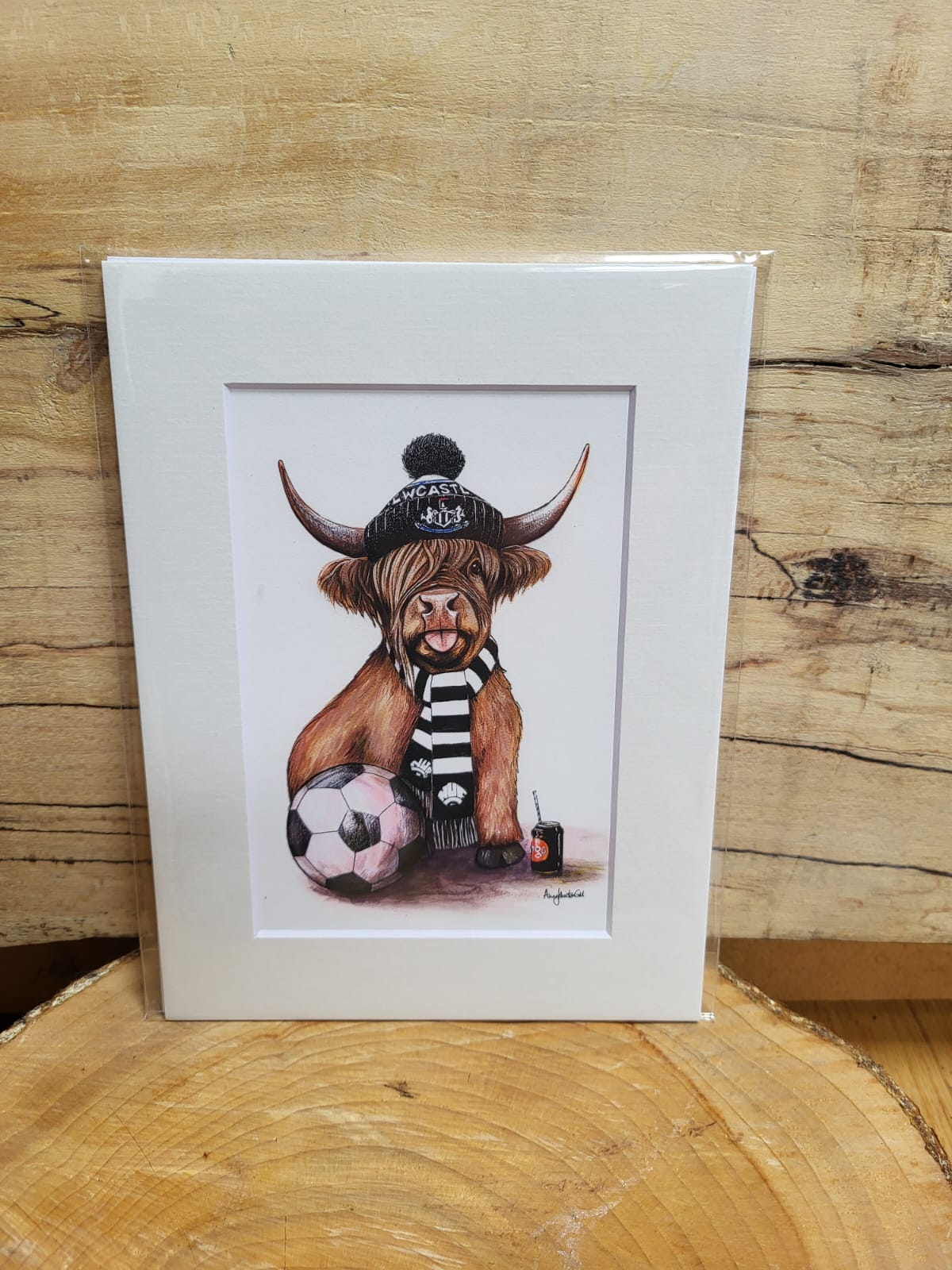Football Fan Cow Print