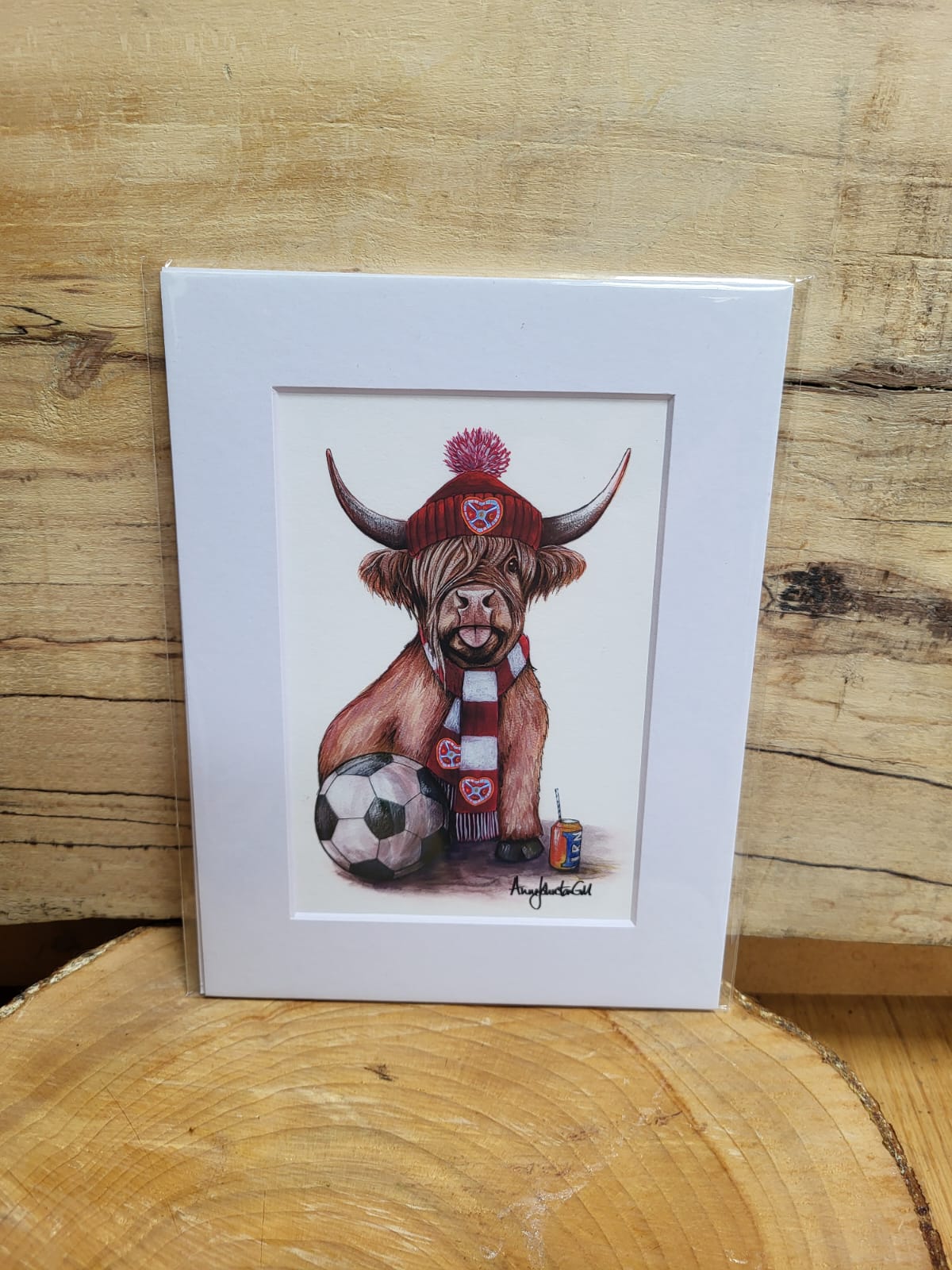 Football Fan Cow Print