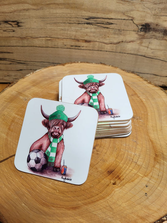 Football Fan Coaster