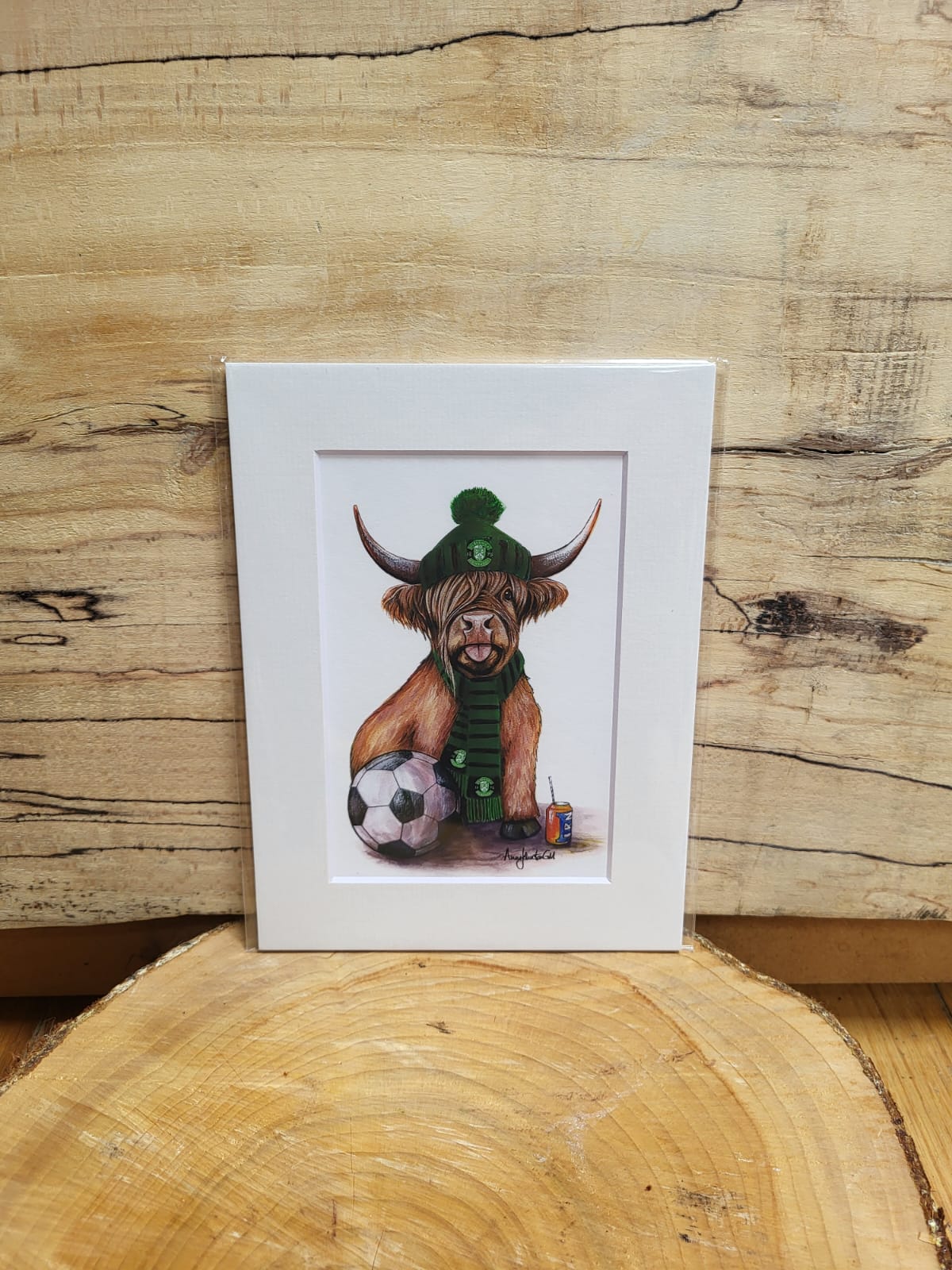 Football Fan Cow Print