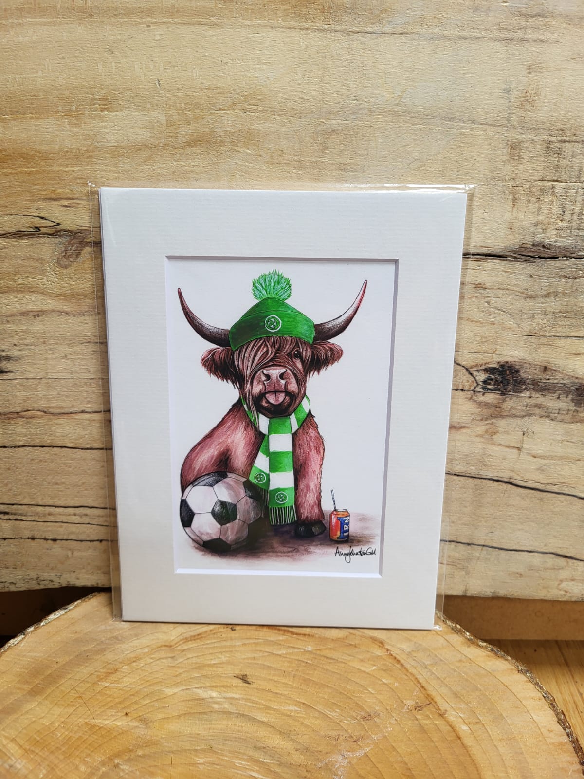 Football Fan Cow Print