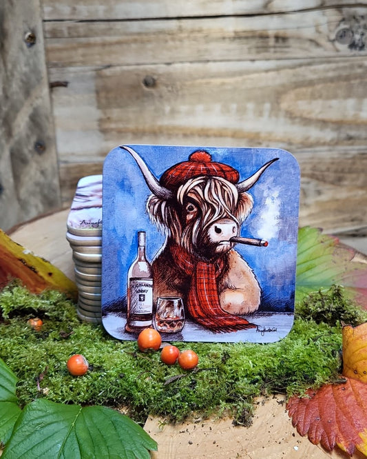 Night at the pub coaster