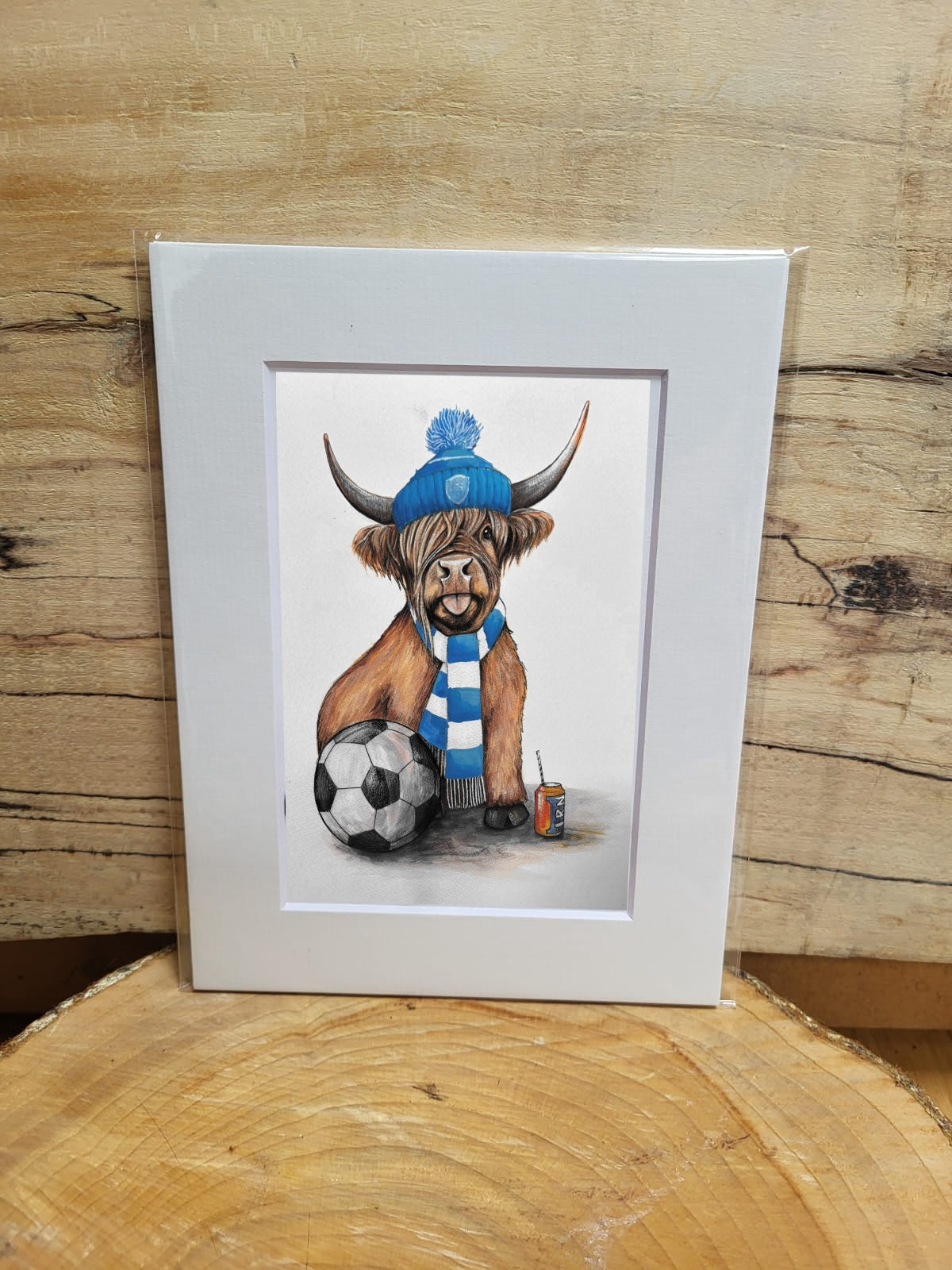 Football Fan Cow Print